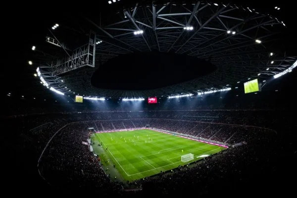 football stadium floodlights
